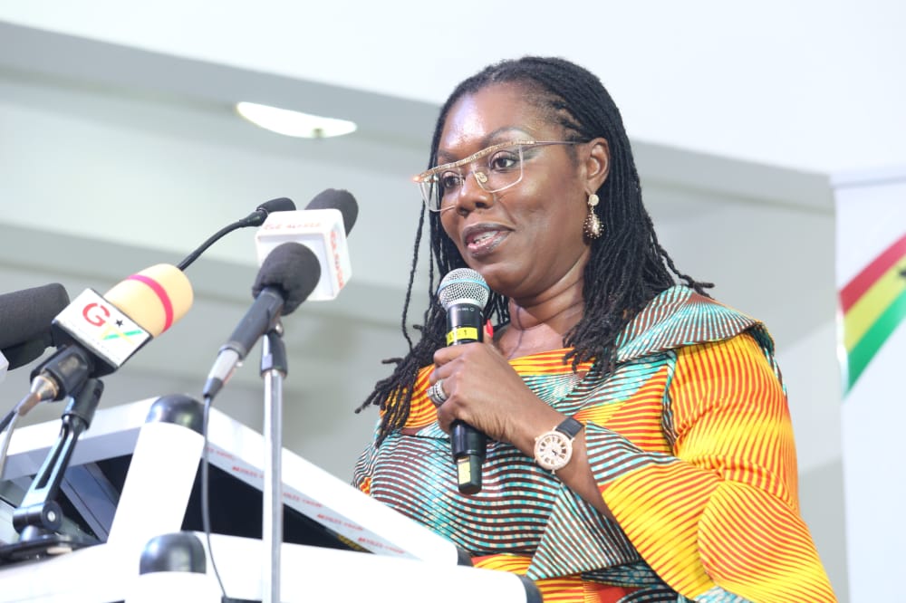 The Minister for Communications and Digitalisation, Ursula Owusu-Ekuful 